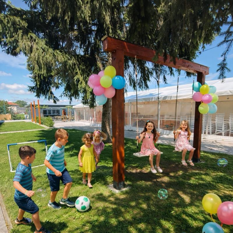 Dubno Eat & Sleep - Podstránka detská garden party