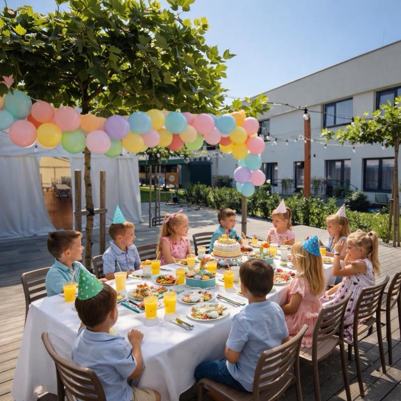 Dubno Eat & Sleep - Podstránka detská garden party