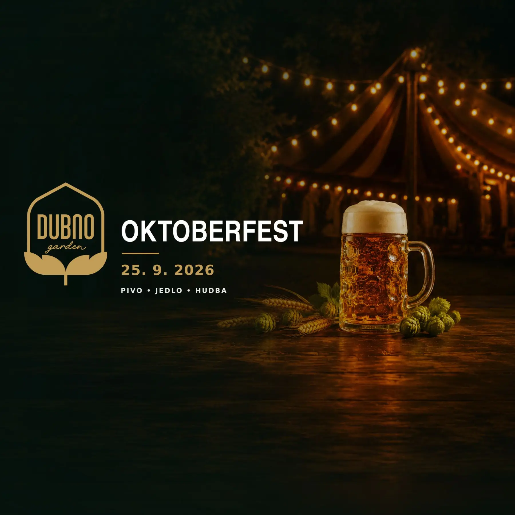 🍺 2. ročník Oktoberfestu v Dubno Záhrade
