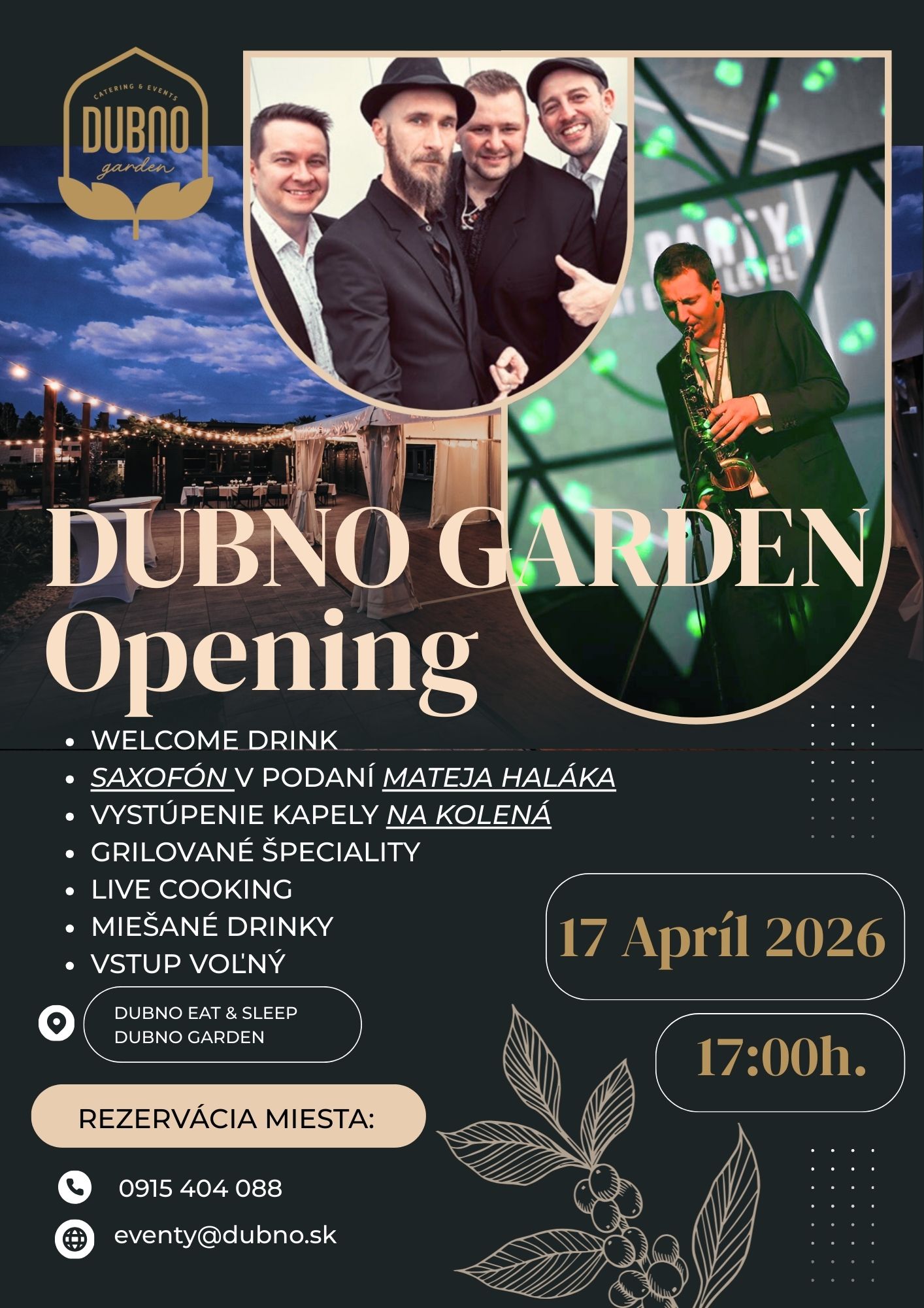 Dubno Garden Opening 2026 - Dubno Eat & Sleep